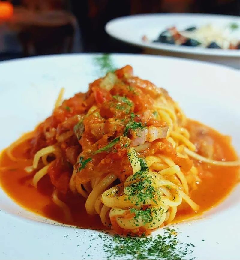 Linguine à Amatriciana
