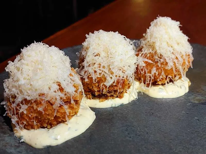 Arancini de Cogumelo