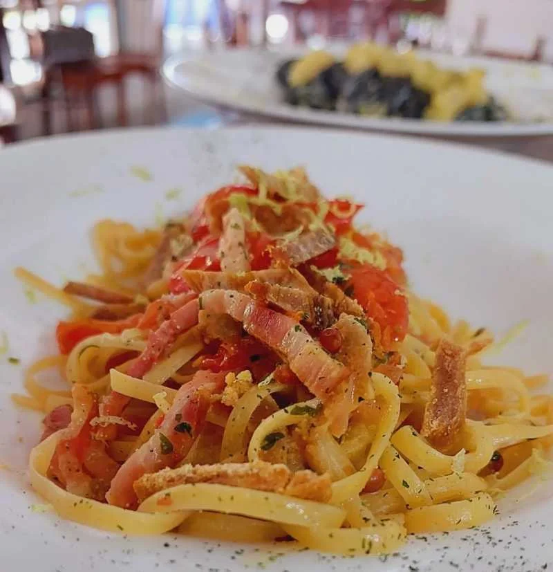 Linguine com Bottarga