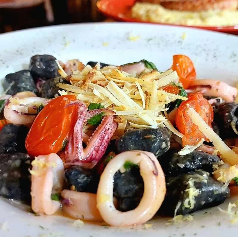 Gnocchi Nero com Lula
