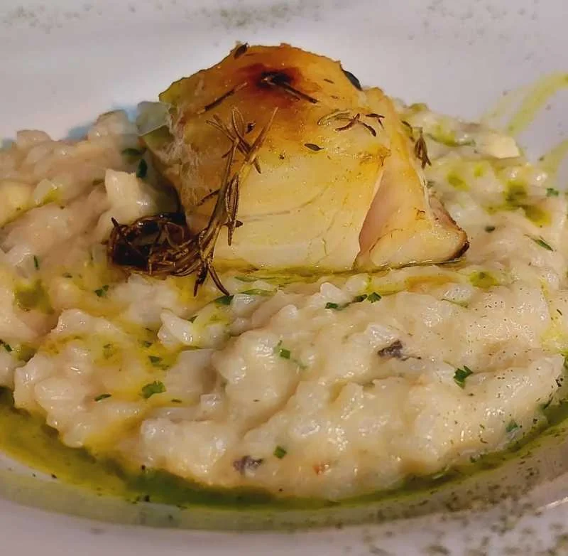 Risoto de Bacalhau