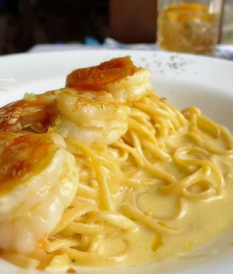 Linguine Alfredo All Mare