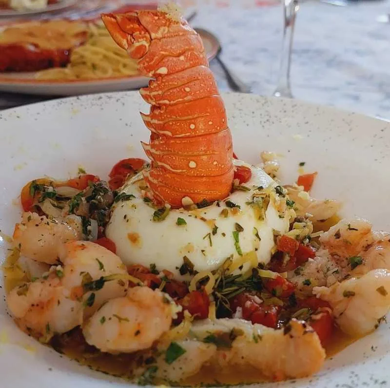 Burrata All Aragosta