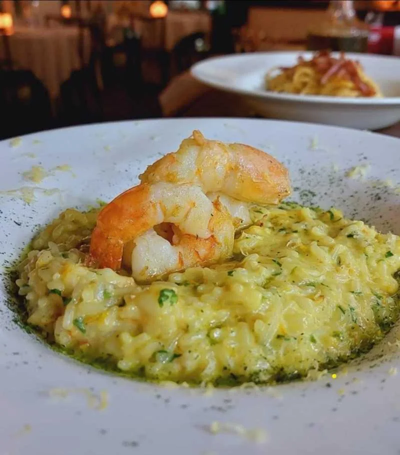 Risoto de Camarão