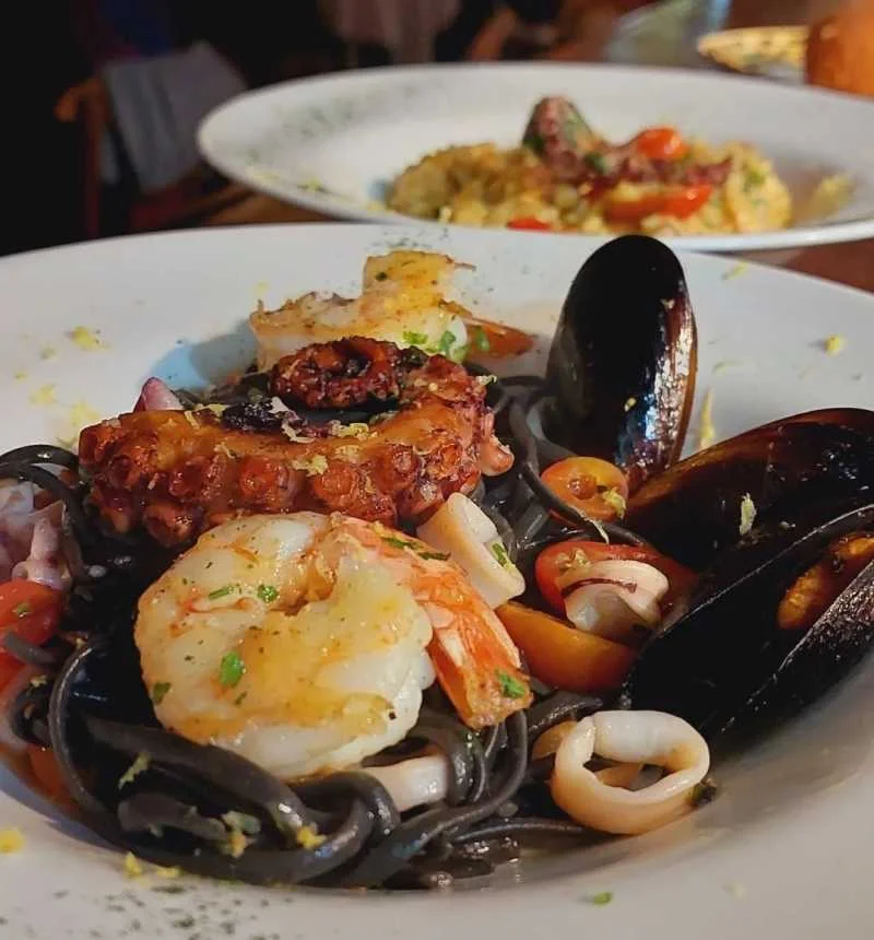 Linguine Frutos do Mar Nero
