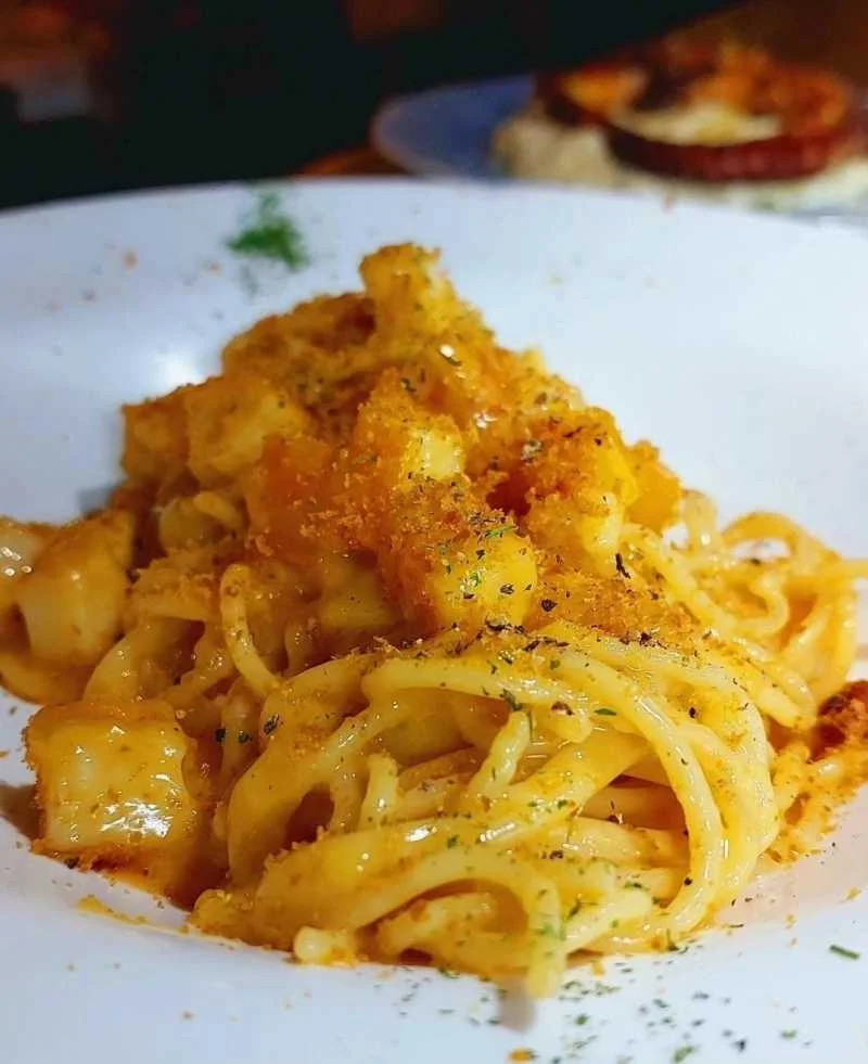Spaghetti à Carbonara do Mar
