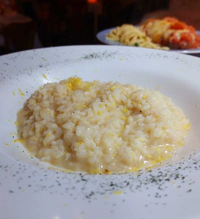 Risoto de Limão Siciliano