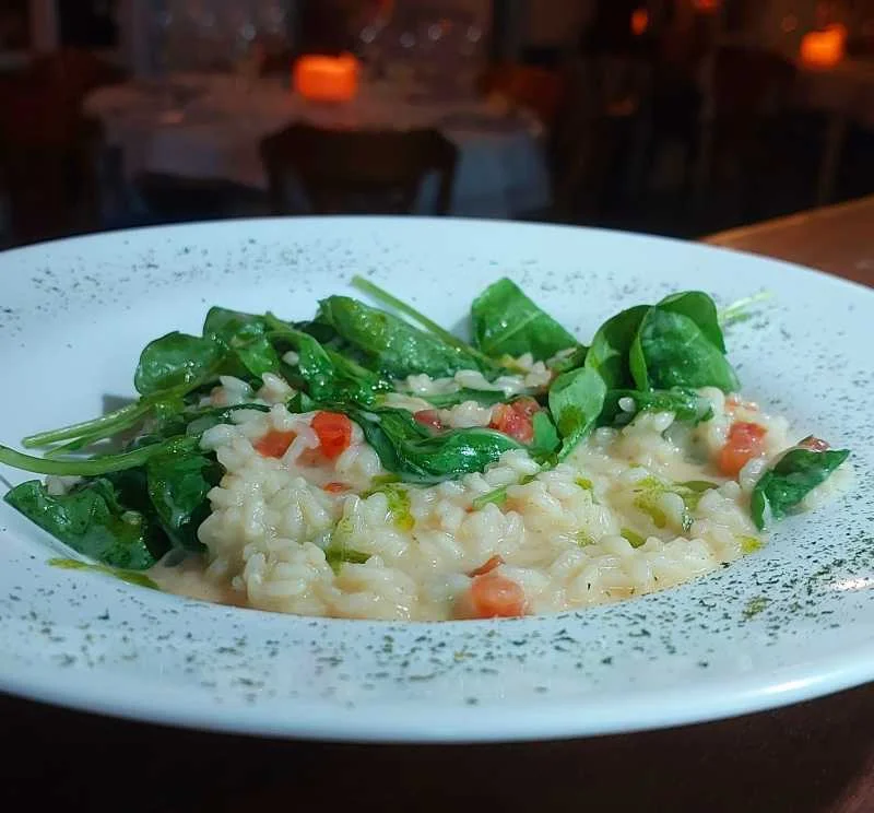 Risoto de Rúcula