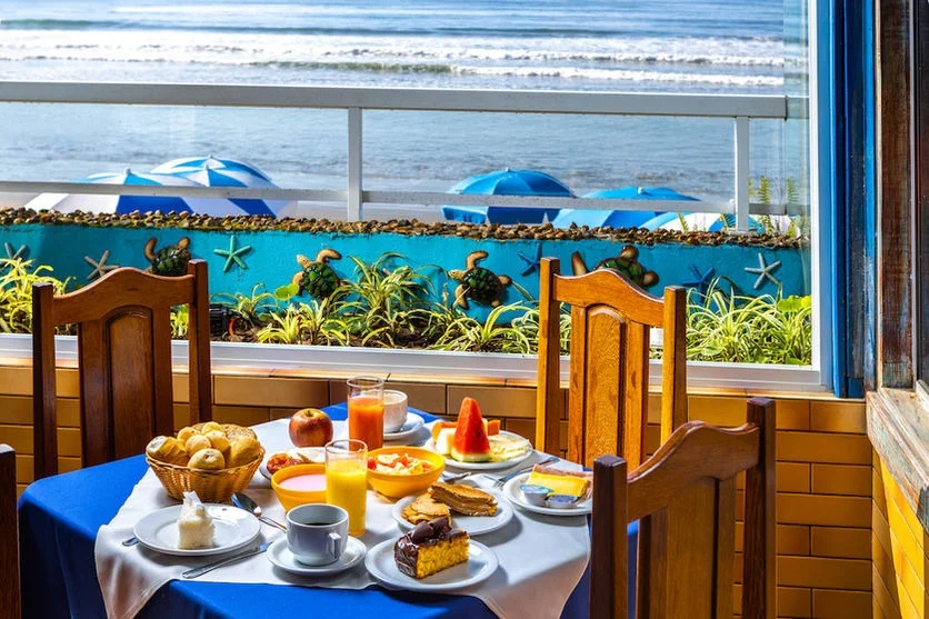 Café da manhã com vista — Pousada Kaliman