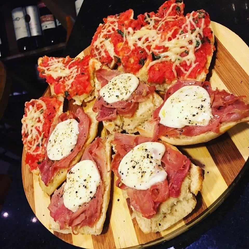 Bruschettas para compartilhar