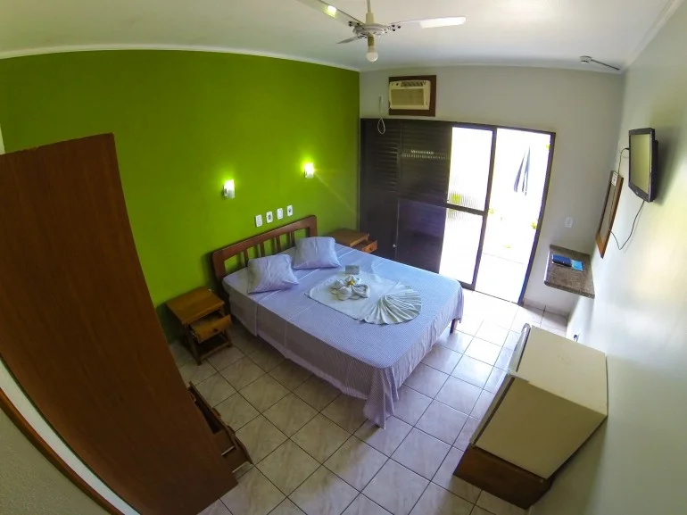 Duplo Casal com Vista Mar · Standard — Pousada Cavalo Marinho