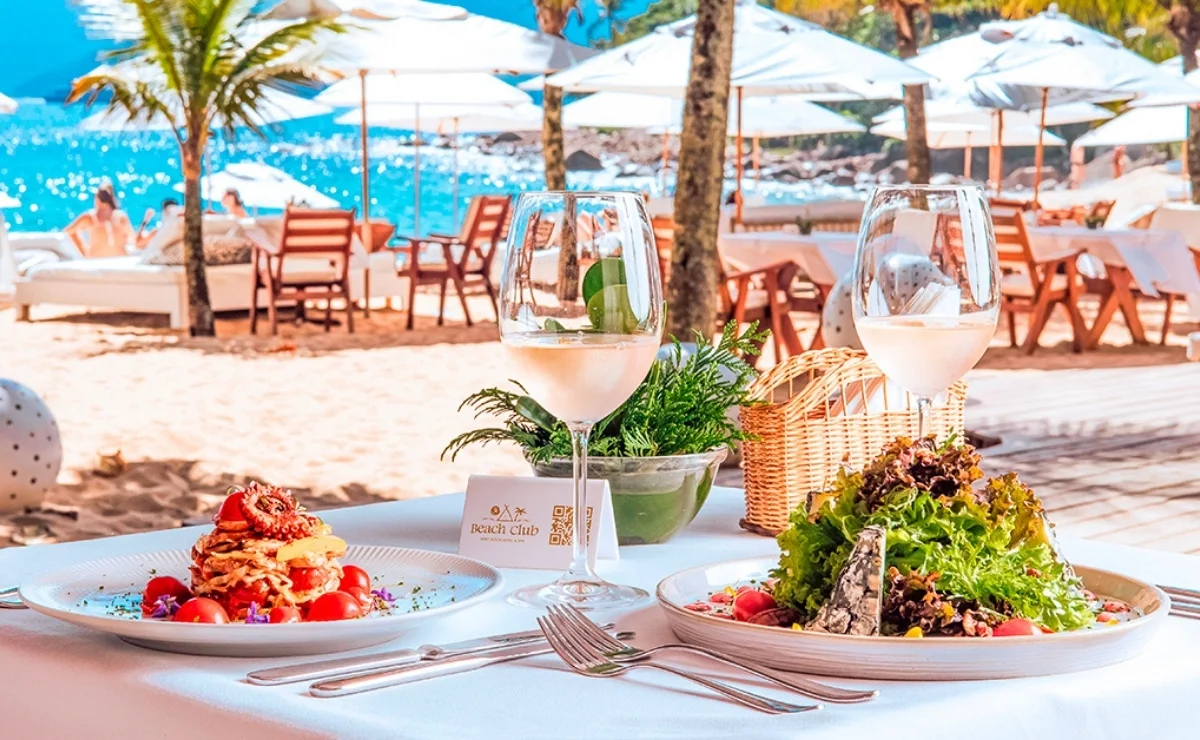 Gastronomia junto ao mar